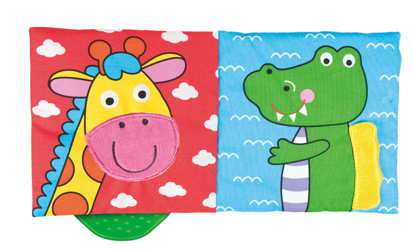 Teether Soft Book - Jungle