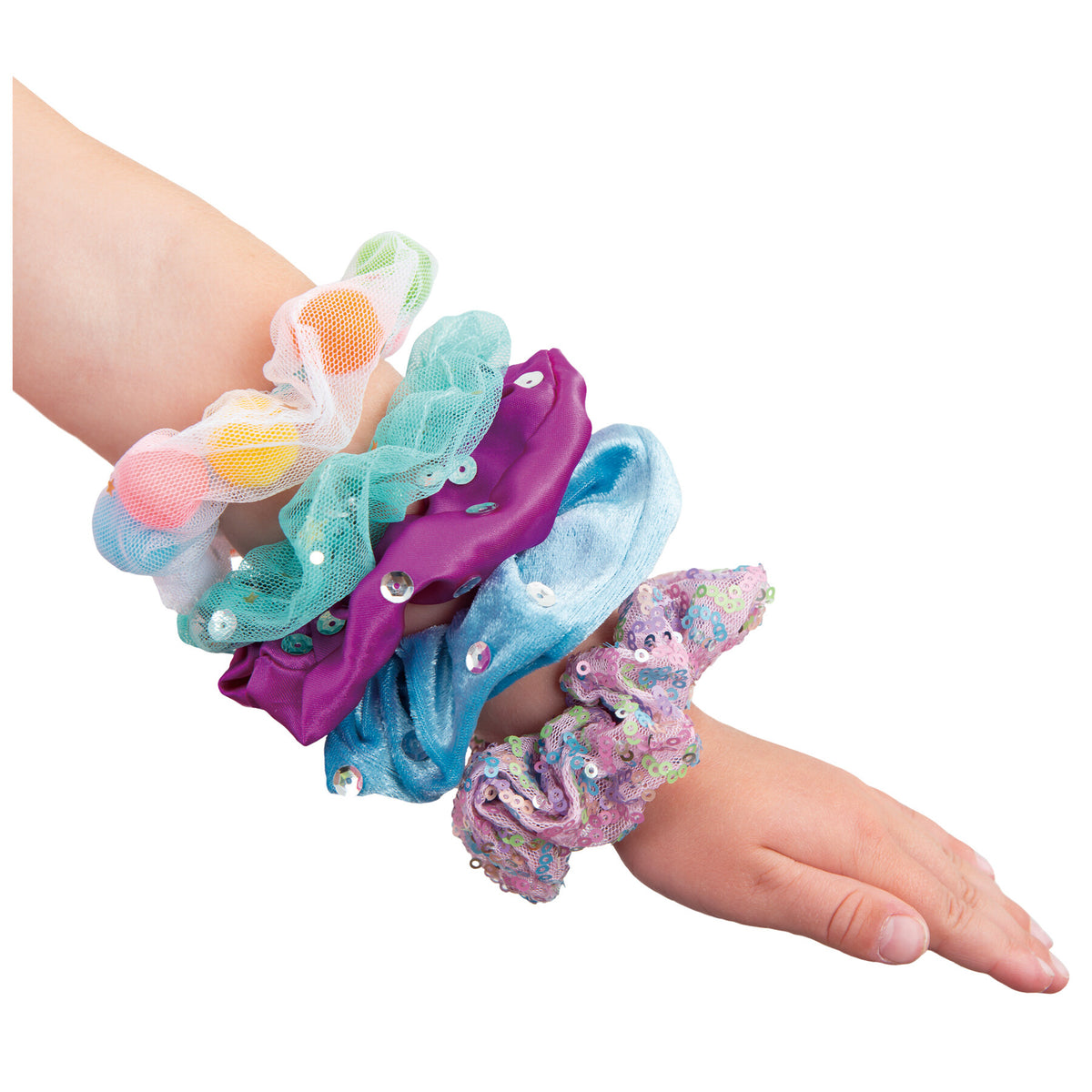 Sparkly Scrunchies