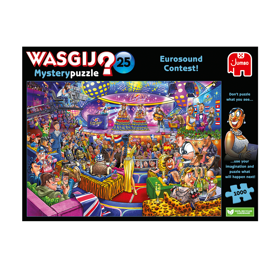 Wasgij Mystery 25 Eurosound contest! 1000pcs - product image - Jumboplay.com