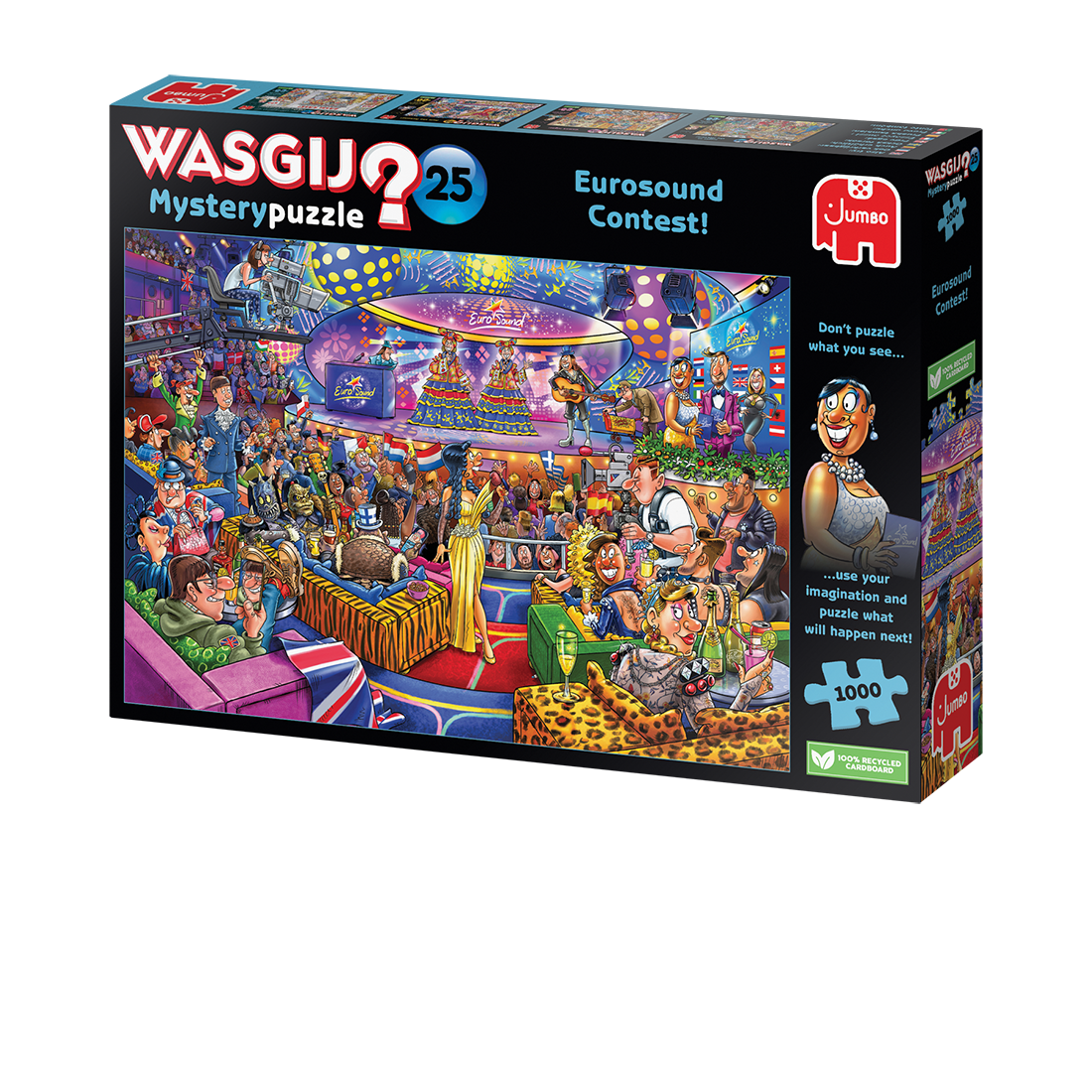 Wasgij Mystery 25 Eurosound contest! 1000pcs - product image - Jumboplay.com