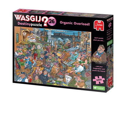 Wasgij Destiny 26 Organic Overload! 1000pcs - product image - Jumboplay.com