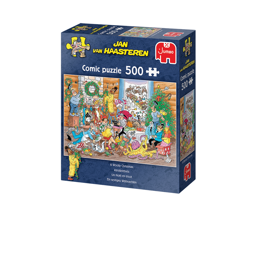 Jan van Haasteren - Kerstkriebels (500 stukjes)