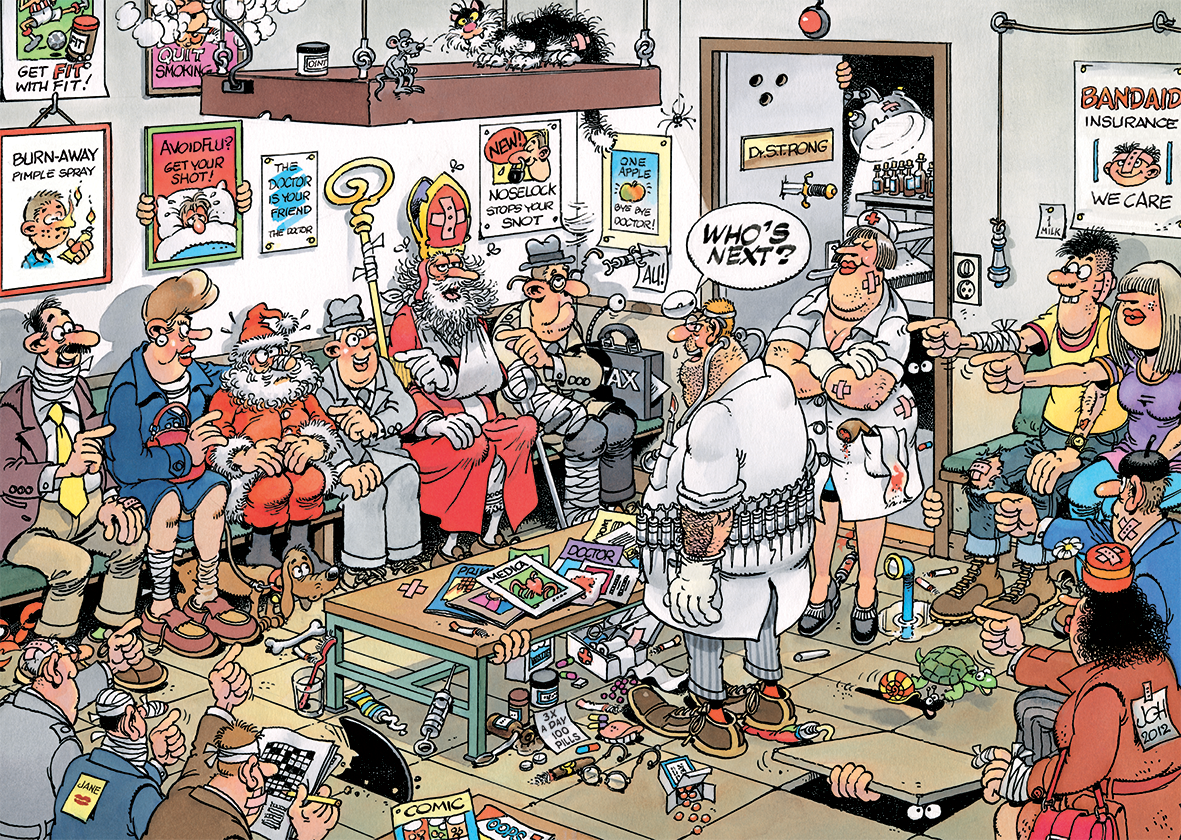 Jan van Haasteren - Wie is de volgende? (500 stukjes)