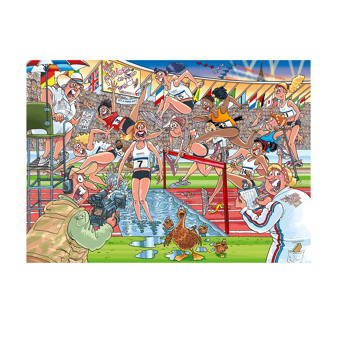 Wasgij Original 44 - Wasgij Summer Games! (1000 pieces)