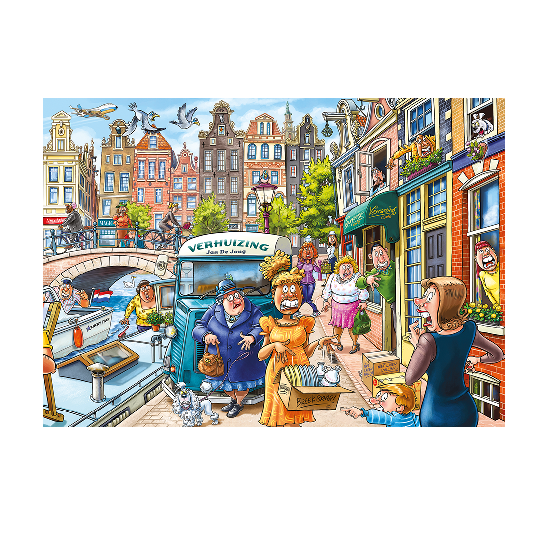Wasgij Original 45 - Moving Day! (1000 pieces)