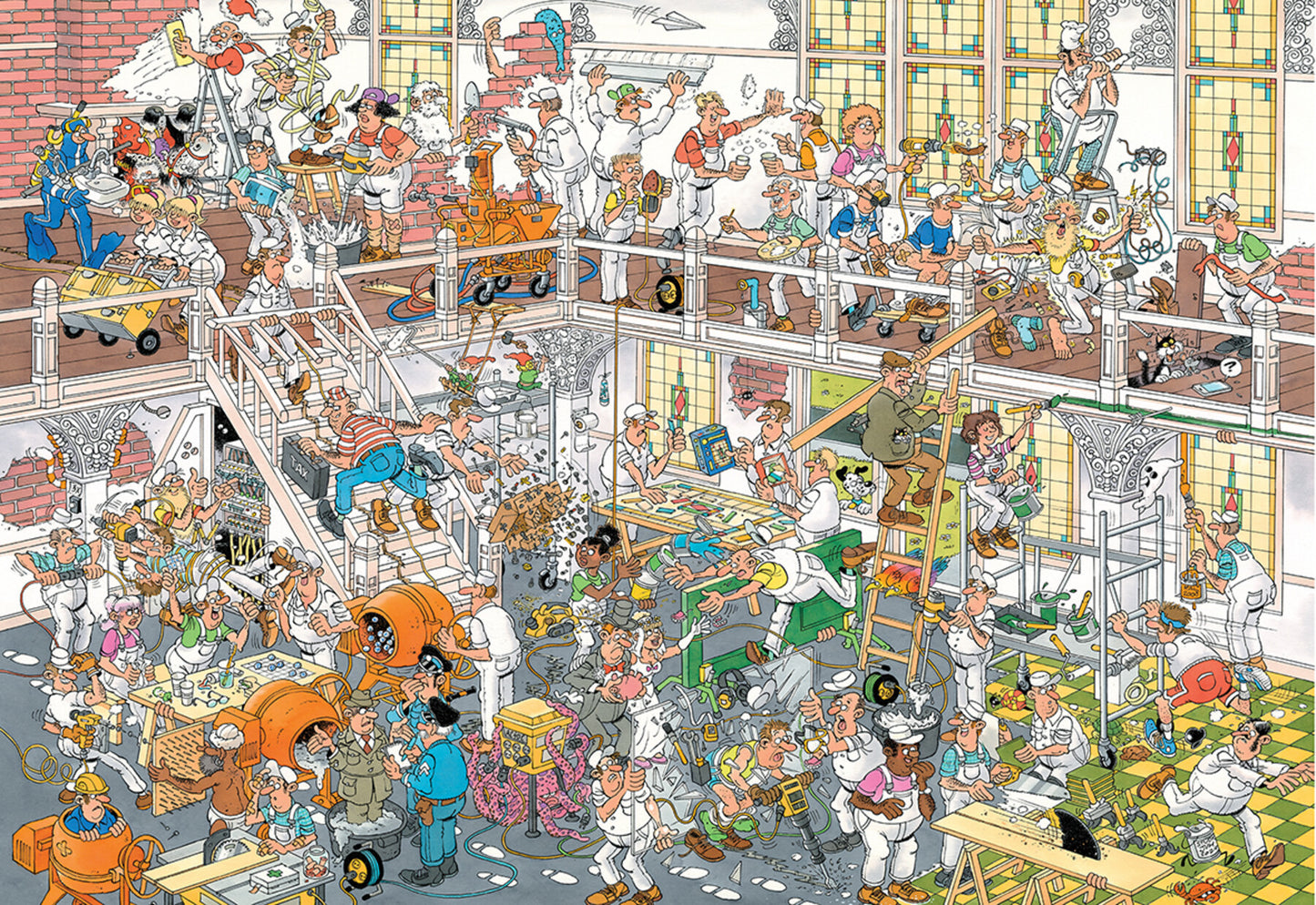 Jan van Haasteren - De verbouwing (3000 stukjes)