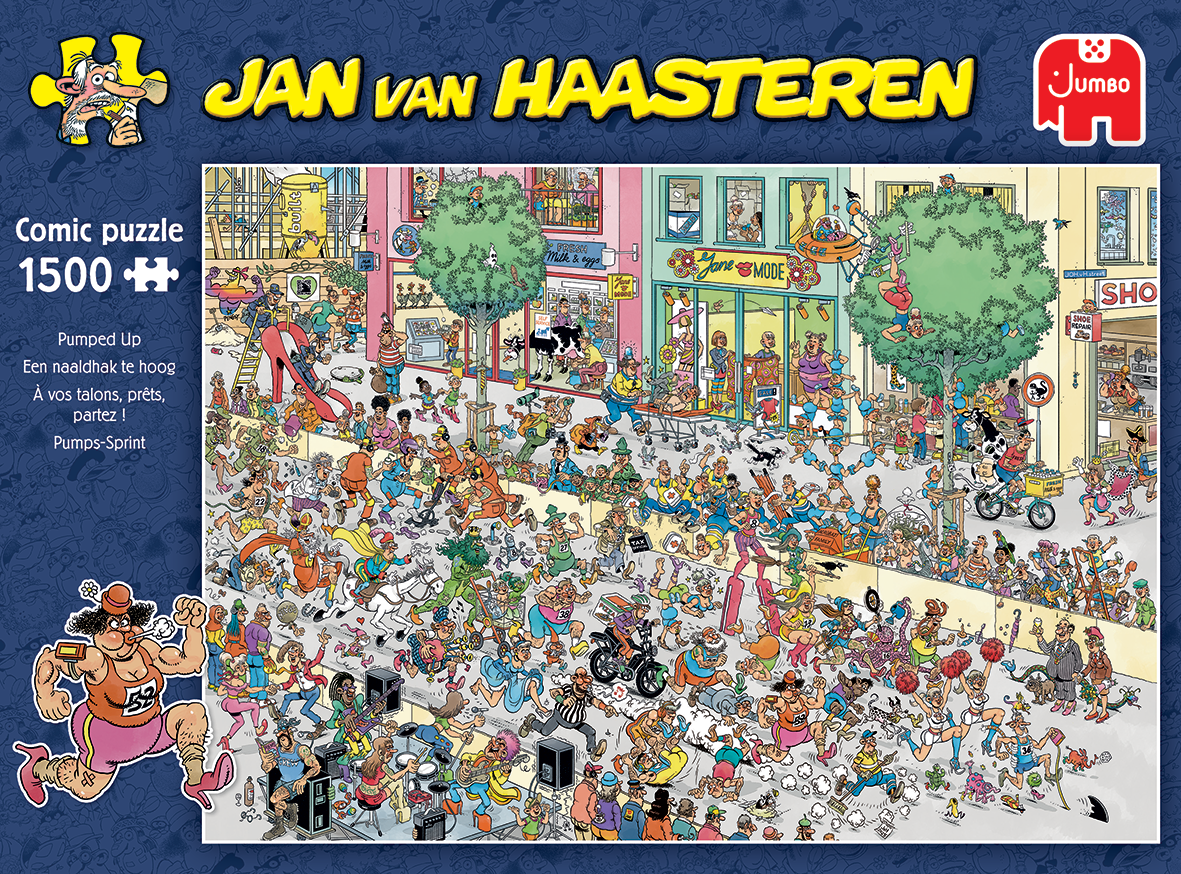 Jan van Haasteren - Een naaldhak te hoog (1500 stukjes)
