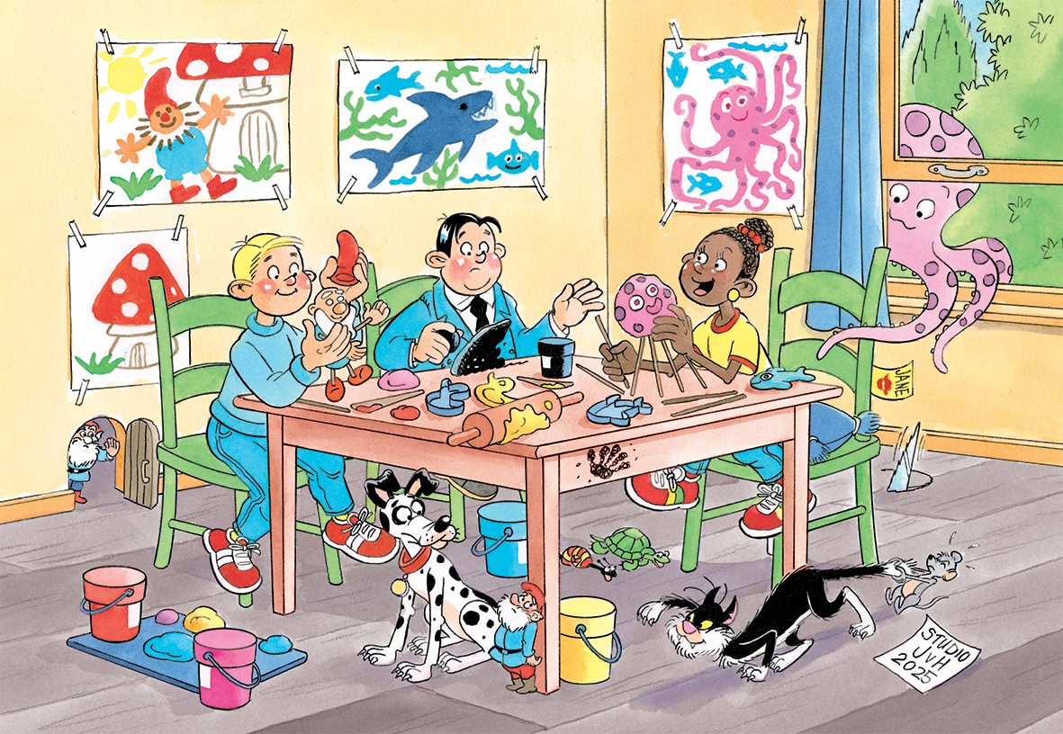 Jan van Haasteren Junior 20 - Clay Art (150 pieces)