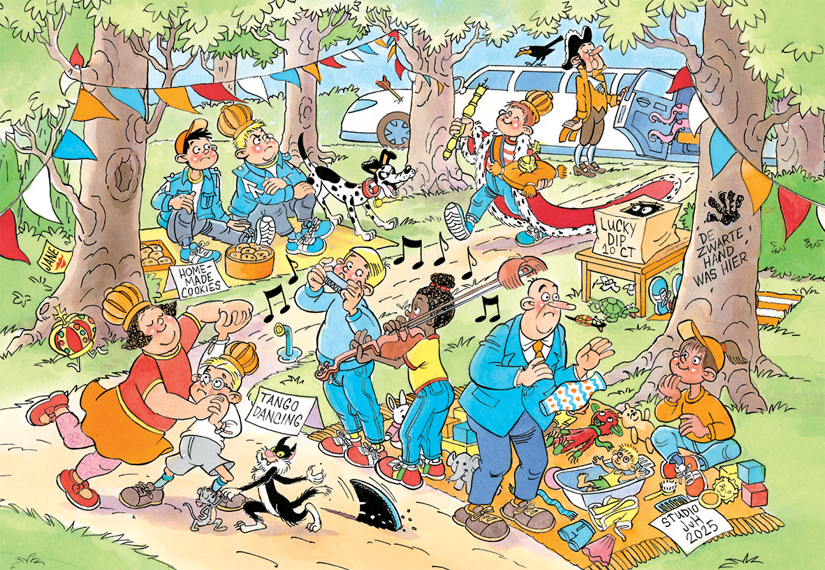 Jan van Haasteren Junior 21 - King’s Day Market (240 pieces)