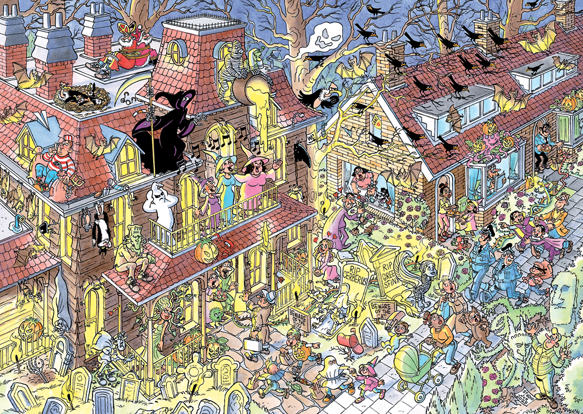 Jan van Haasteren - Trick or treat (500 stukjes)
