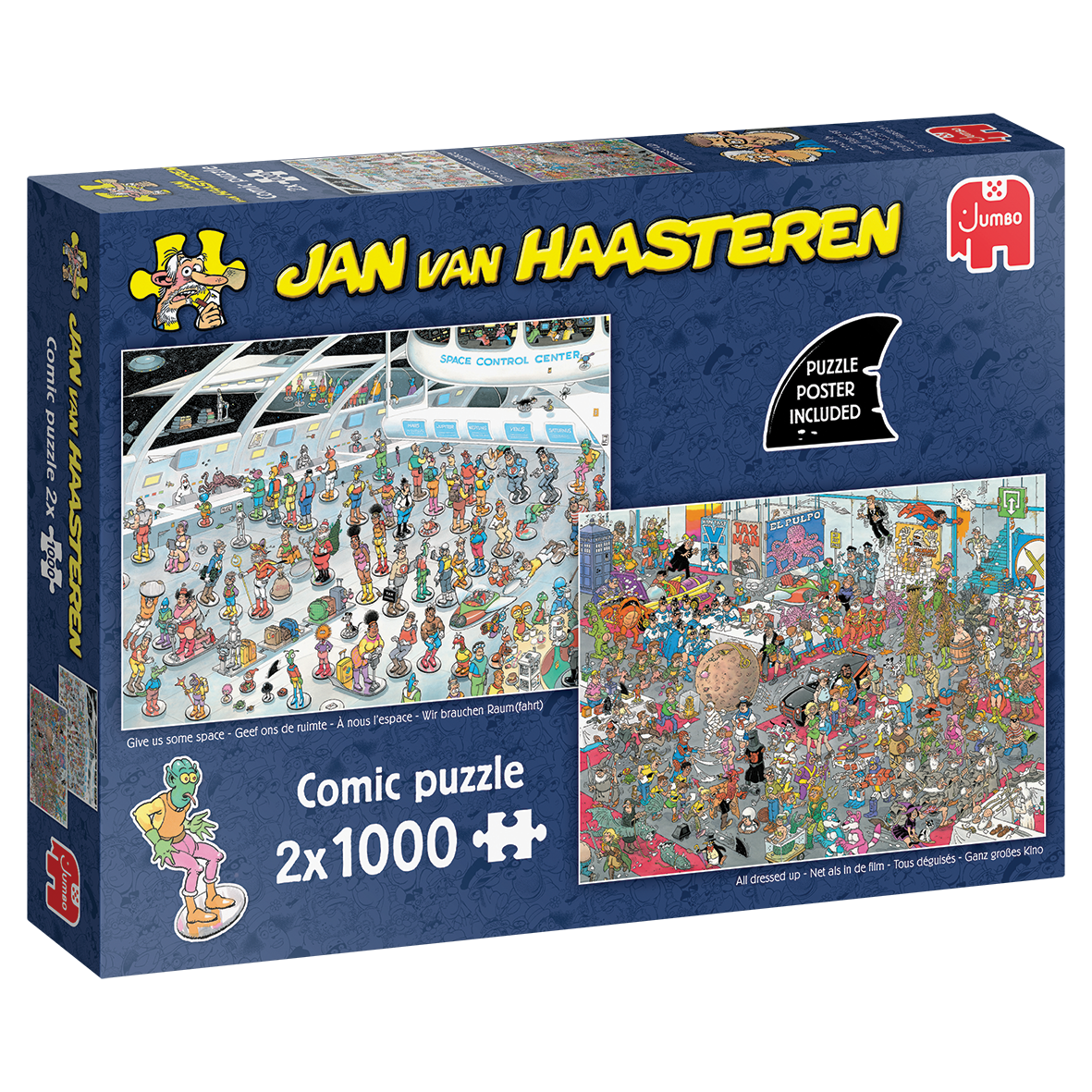 ★VANは青春だった★VANピンコレクション、アニバーサリーコレクション Jan van Haasteren - Give us some space & All dressed up (2x1000