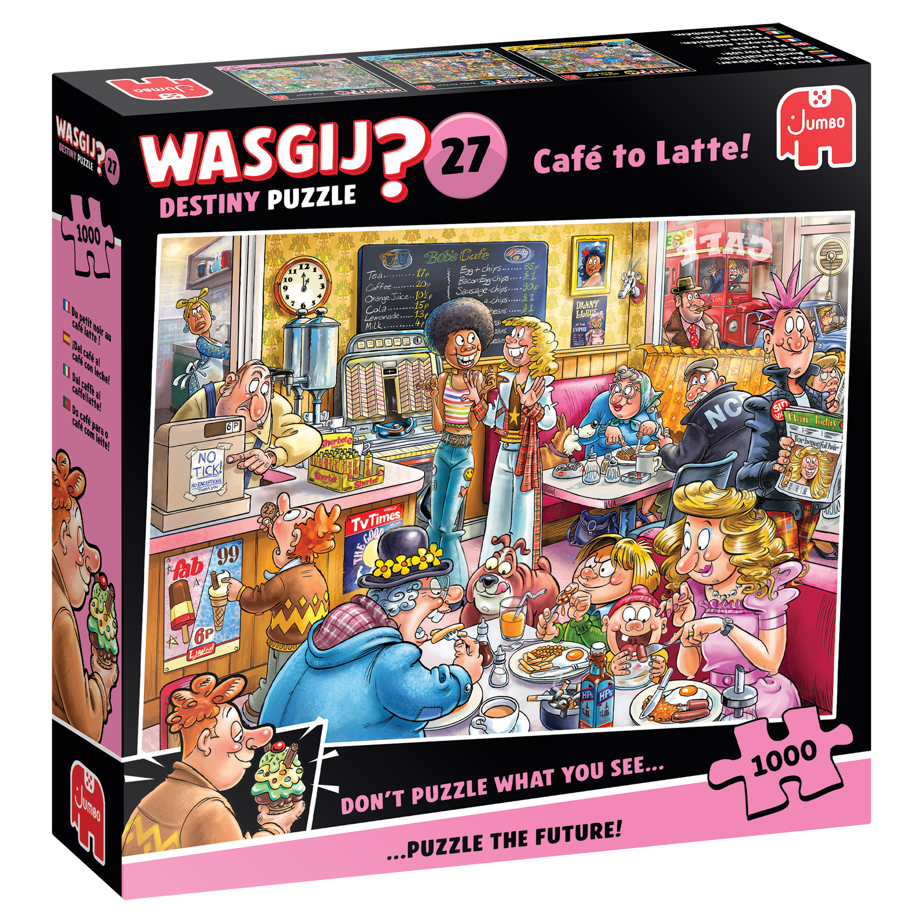 Wasgij Destiny 27 - Café to Latte! - 1000 Teile Wasgij Destiny 27 - Café to Latte! - 1000 Teile