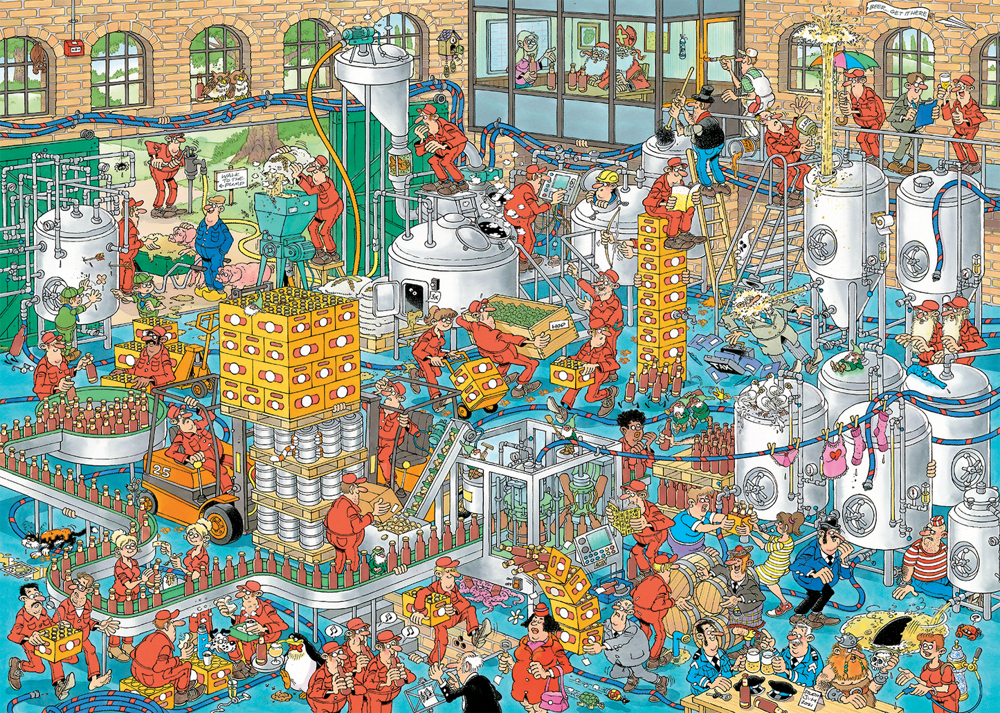 Jan van Haasteren - The Craft Brewery (1000 pieces)