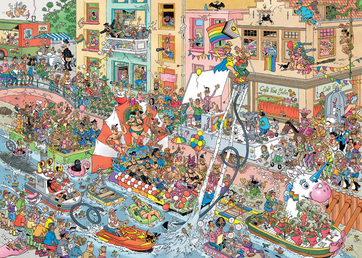 Jan van Haasteren - Celebrate Pride! (1000 pièces)