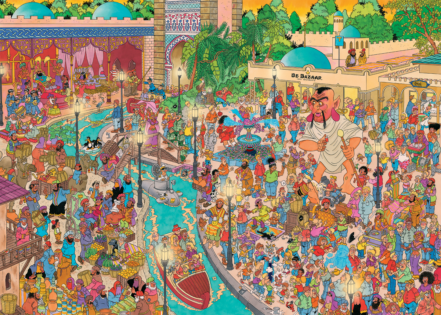Jan van Haasteren Efteling - Fata Morgana - 1000 stukjes