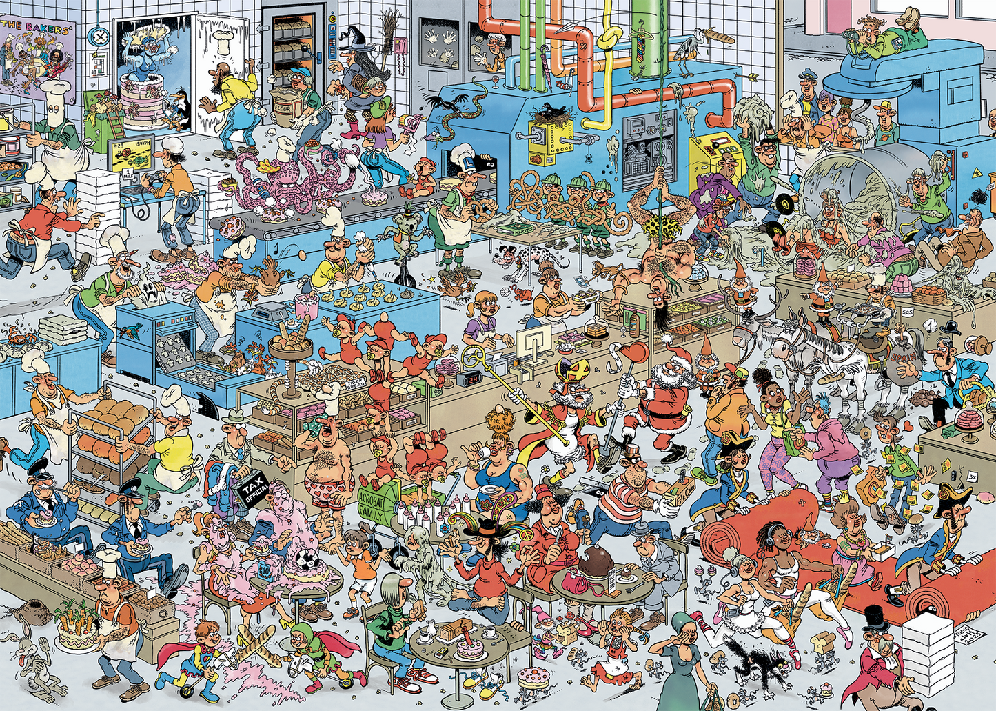 Jan van Haasteren - La Boulangerie (1000 pièces)