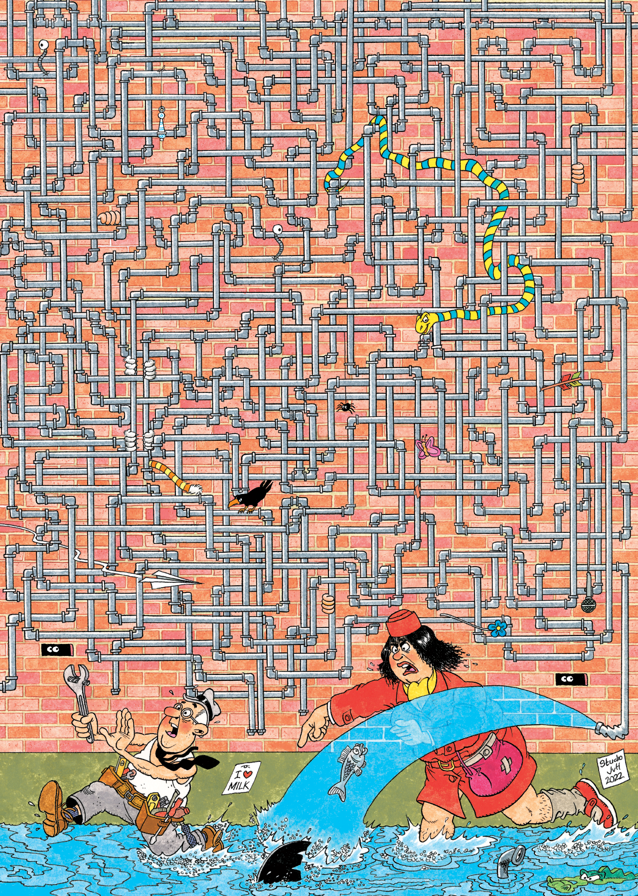 Jan van Haasteren Expert 5 - Where is the leak? (500 pieces)