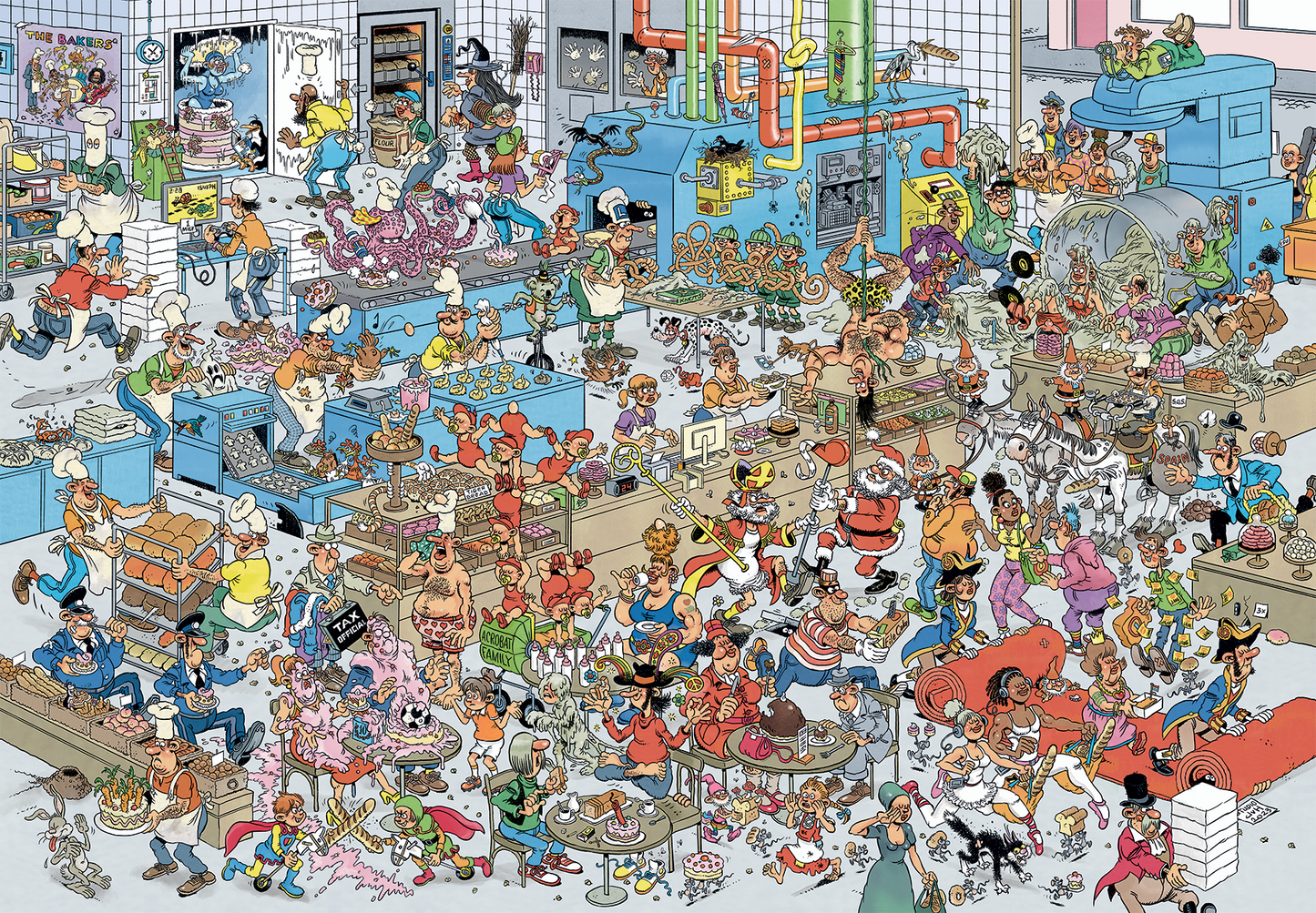 Jan van Haasteren - The Bakery (2000 pieces)