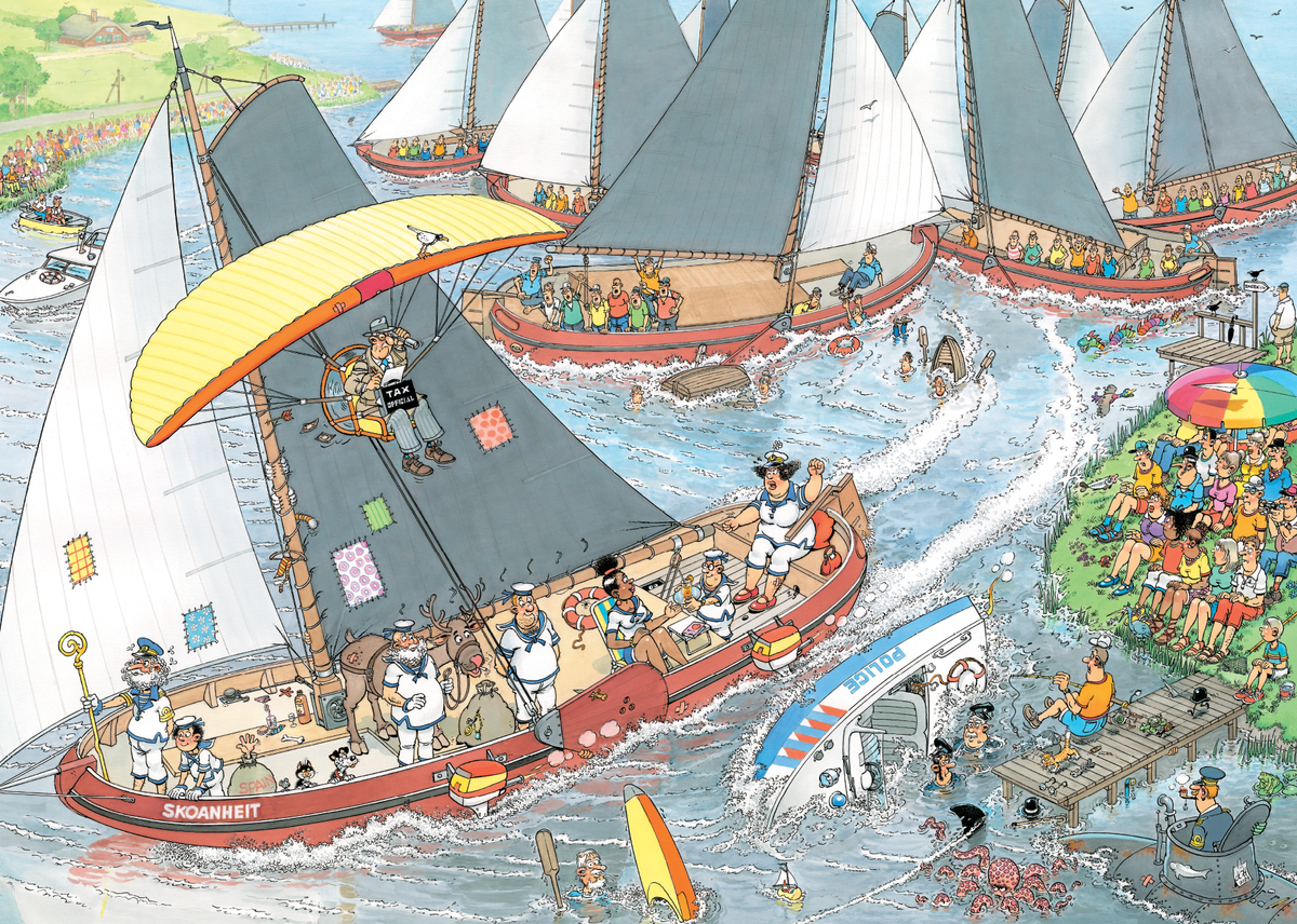 Jan van Haasteren - Hollandse Tradities (2x1000 stukjes)