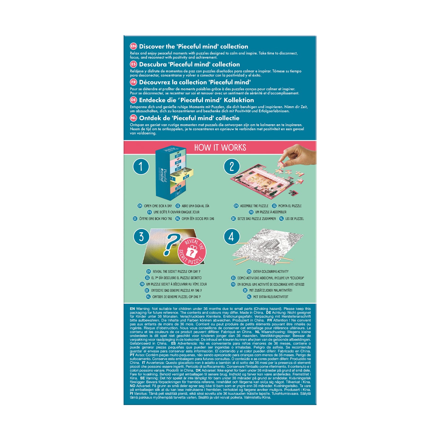 Pieceful mind - Take time for you