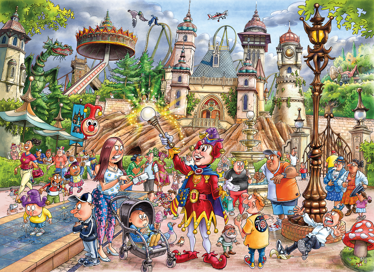 Wasgij Mystery Efteling - Welt voller Wunder! (1000 Teile)