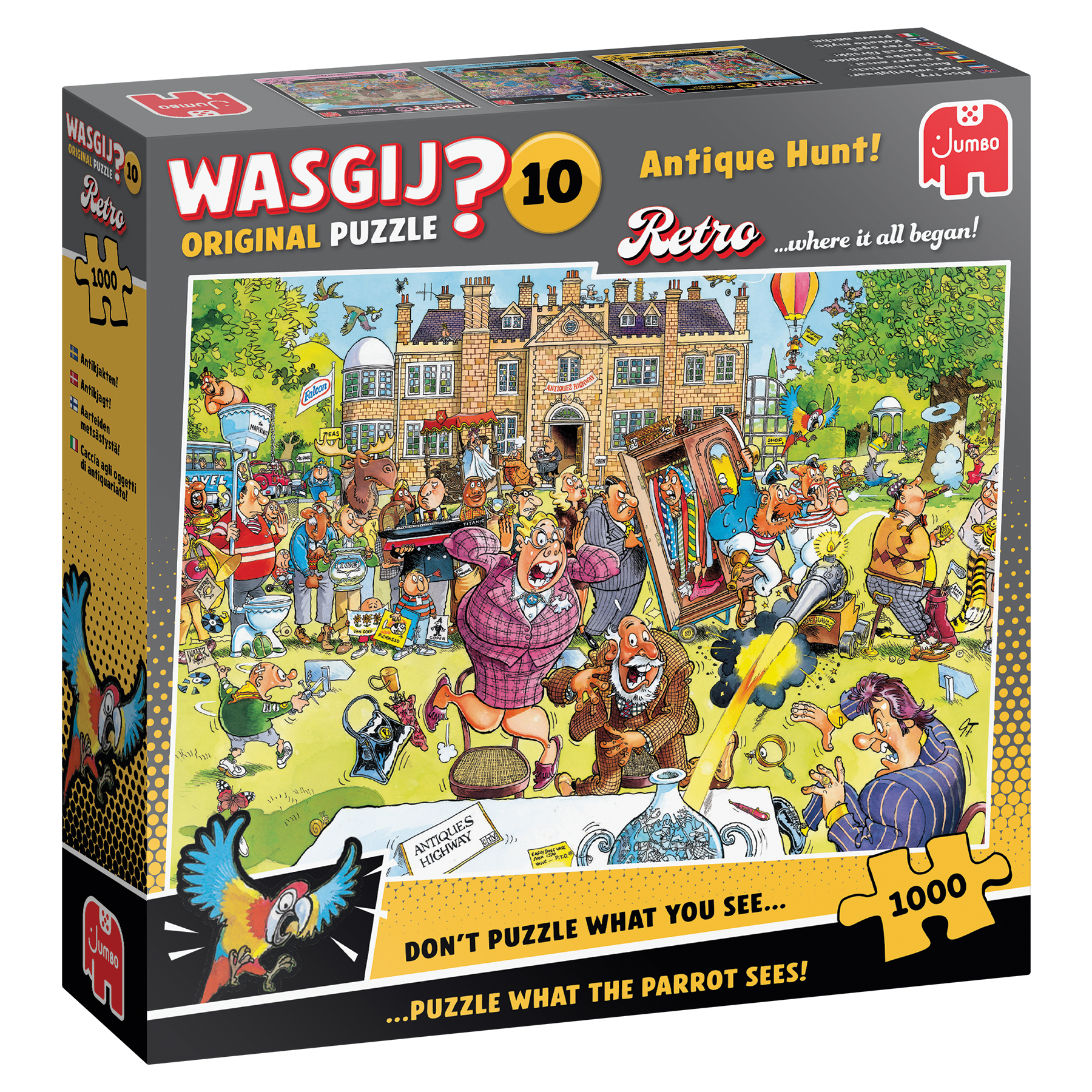 Wasgij Retro Original 10 - Antique Hunt! (1000 pieces) - Jumboplay.com