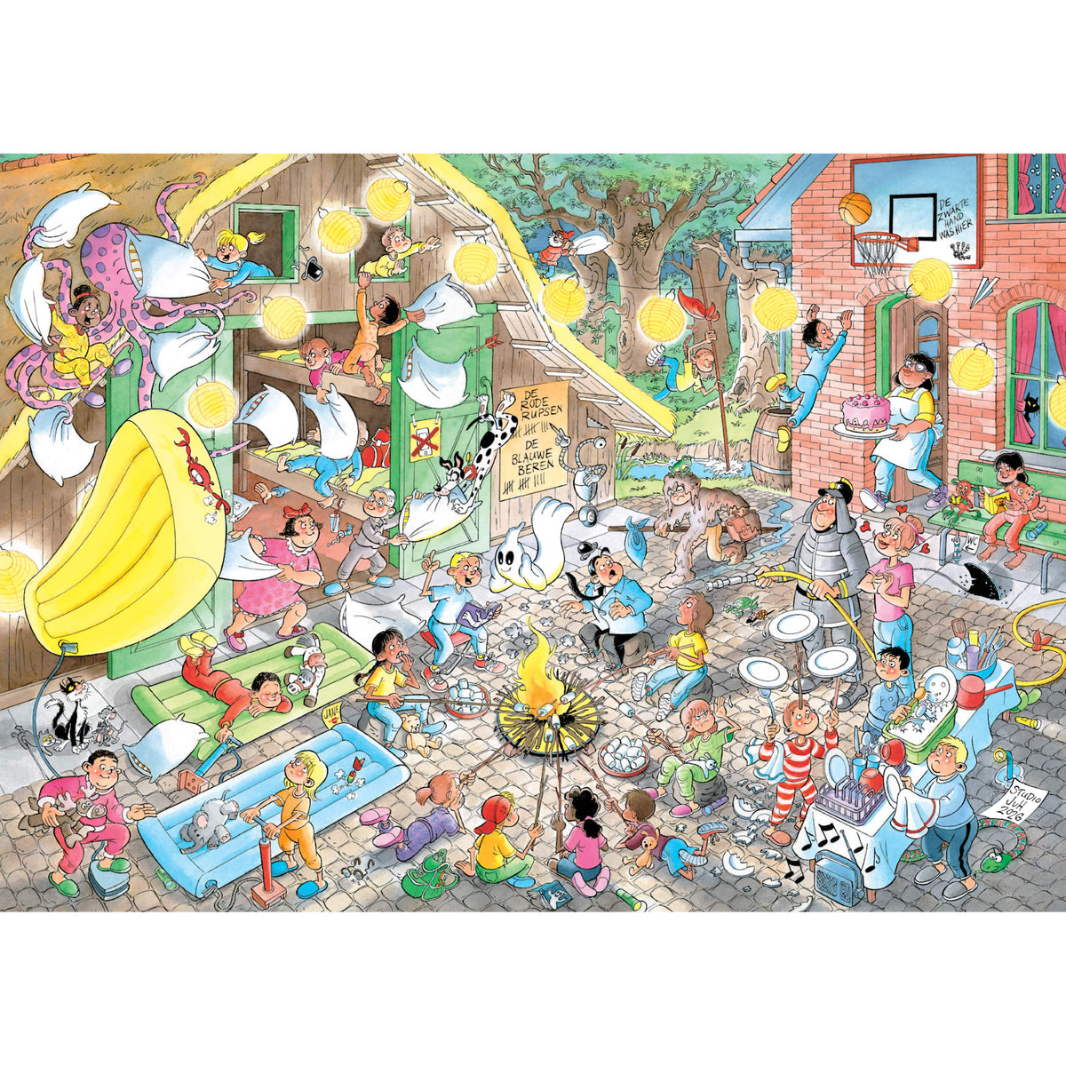 Jan van Haasteren Junior 25 - School Camp (360 pieces)