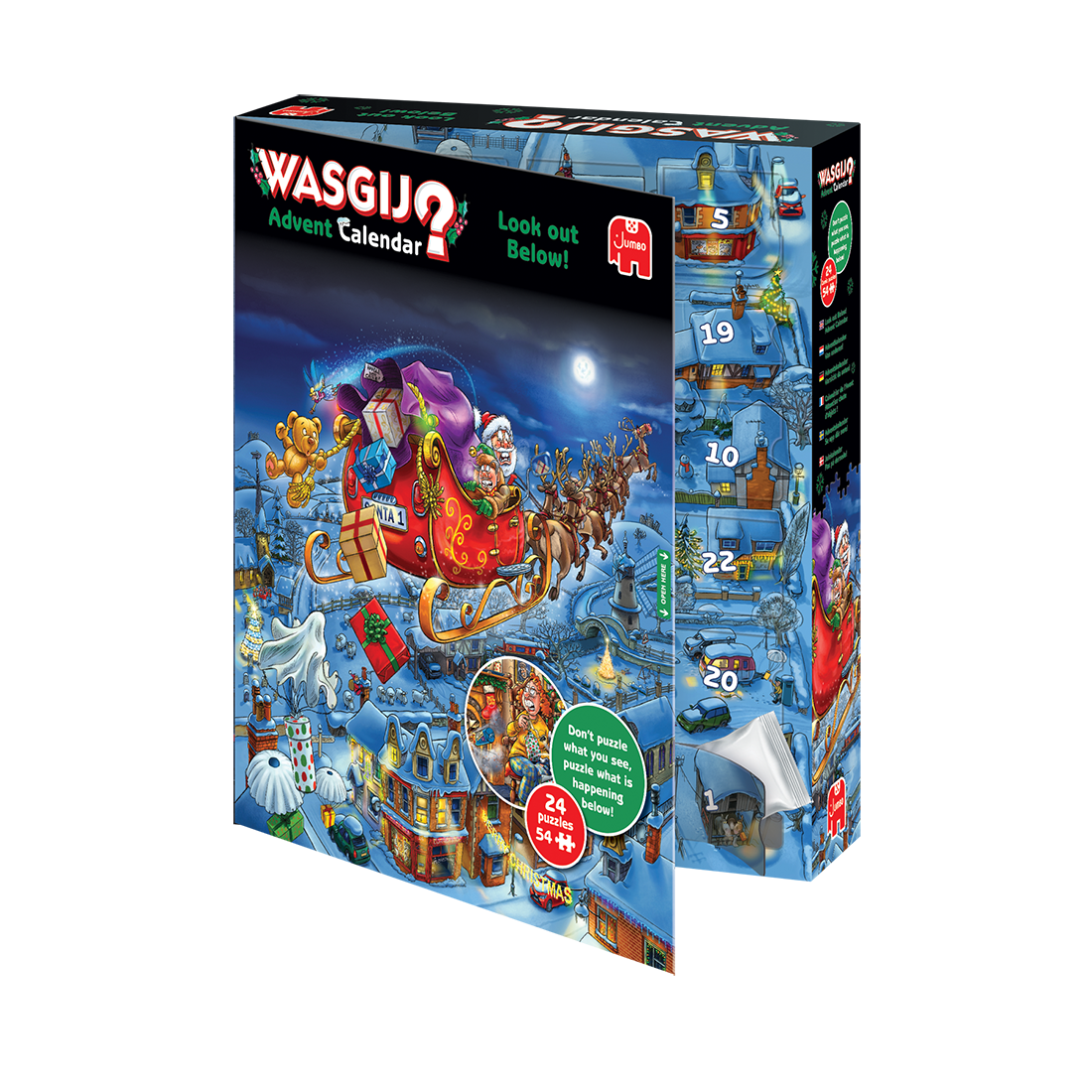Wasgij Christmas Advent Calendar - Look out Below!