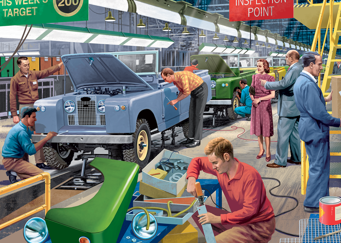 Falcon - The Car Factory (1000 pièces)