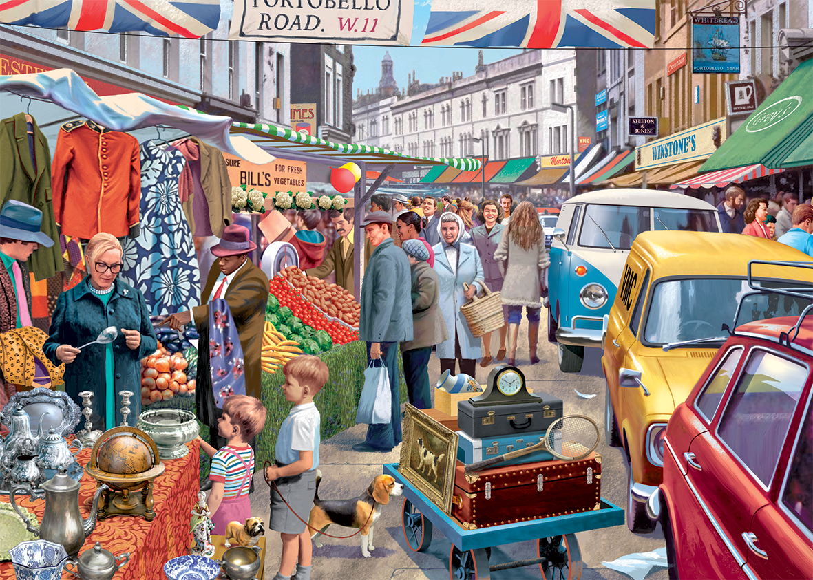Falcon - Portobello Road Market (1000 pieces)