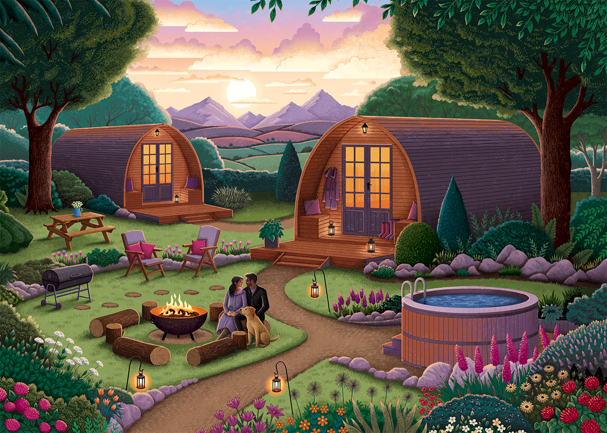 Falcon - Glamping (1000 pieces)