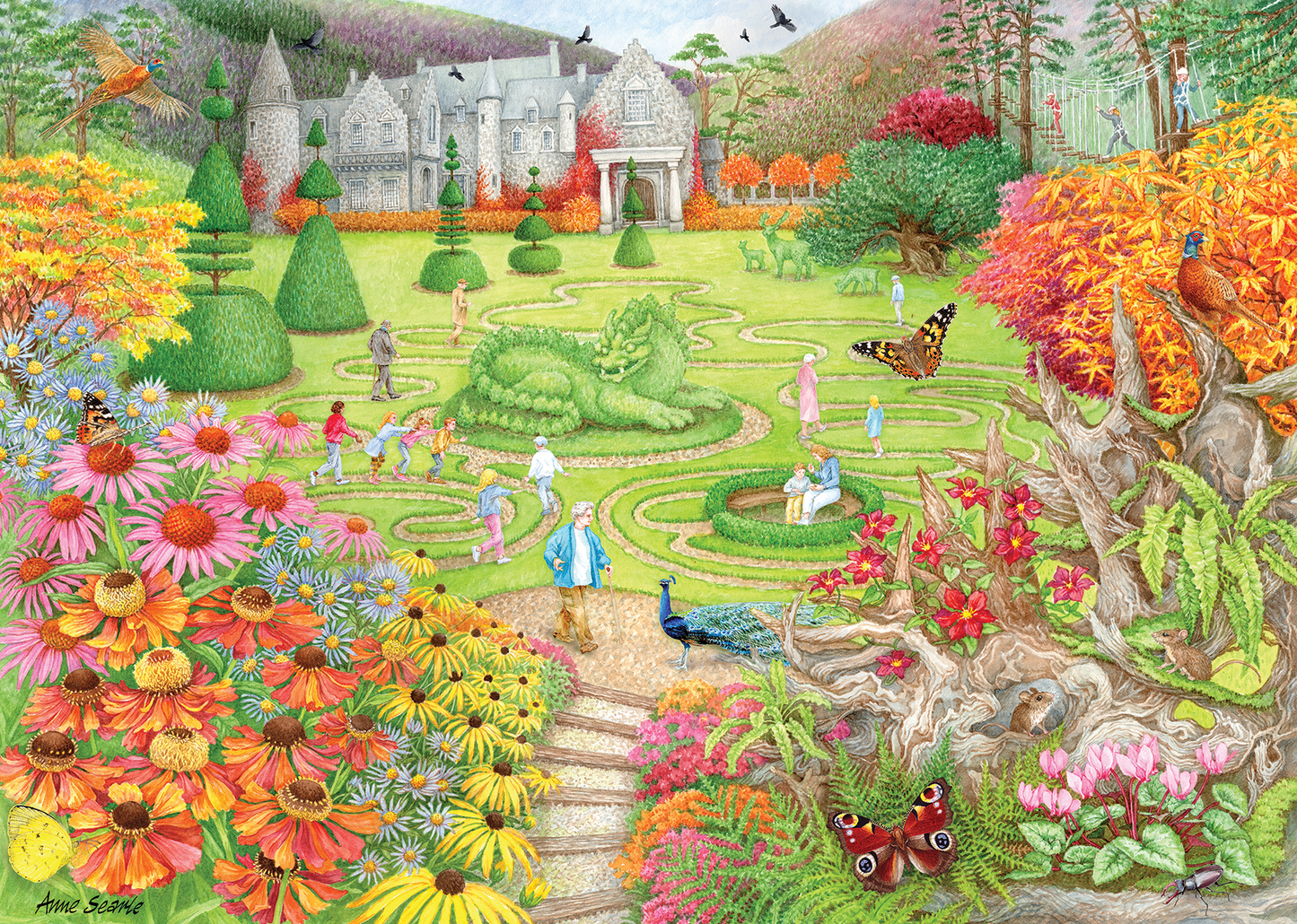 Falcon - Garden Trails (1000 pièces)