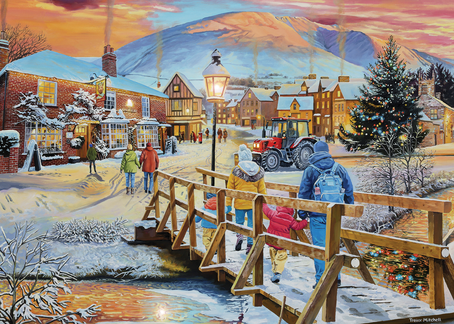 Falcon - A Festive Stroll (1000 pieces)