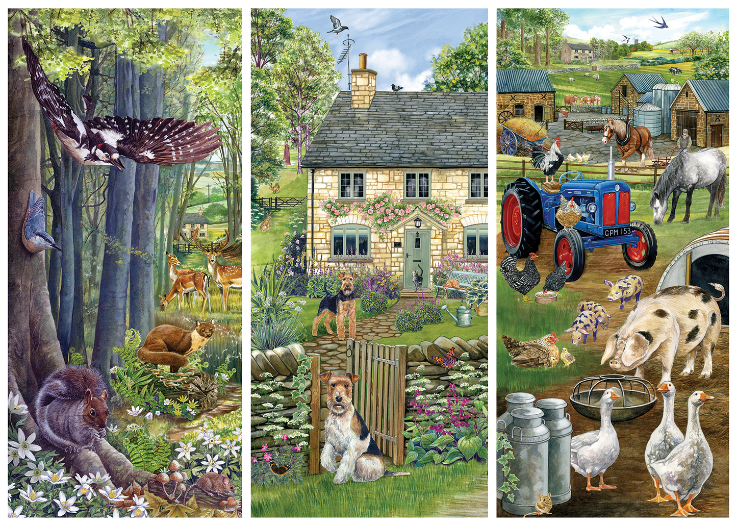 Falcon - Woodland Farm (1000 pieces)