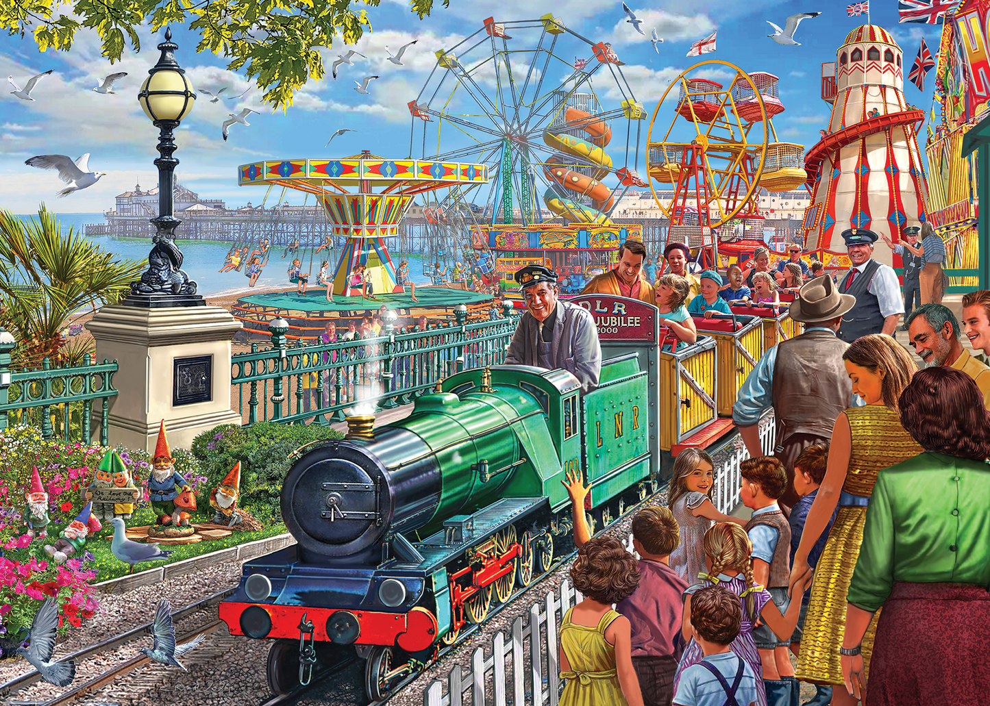 Falcon - Fun at the Seaside (1000 Teile)