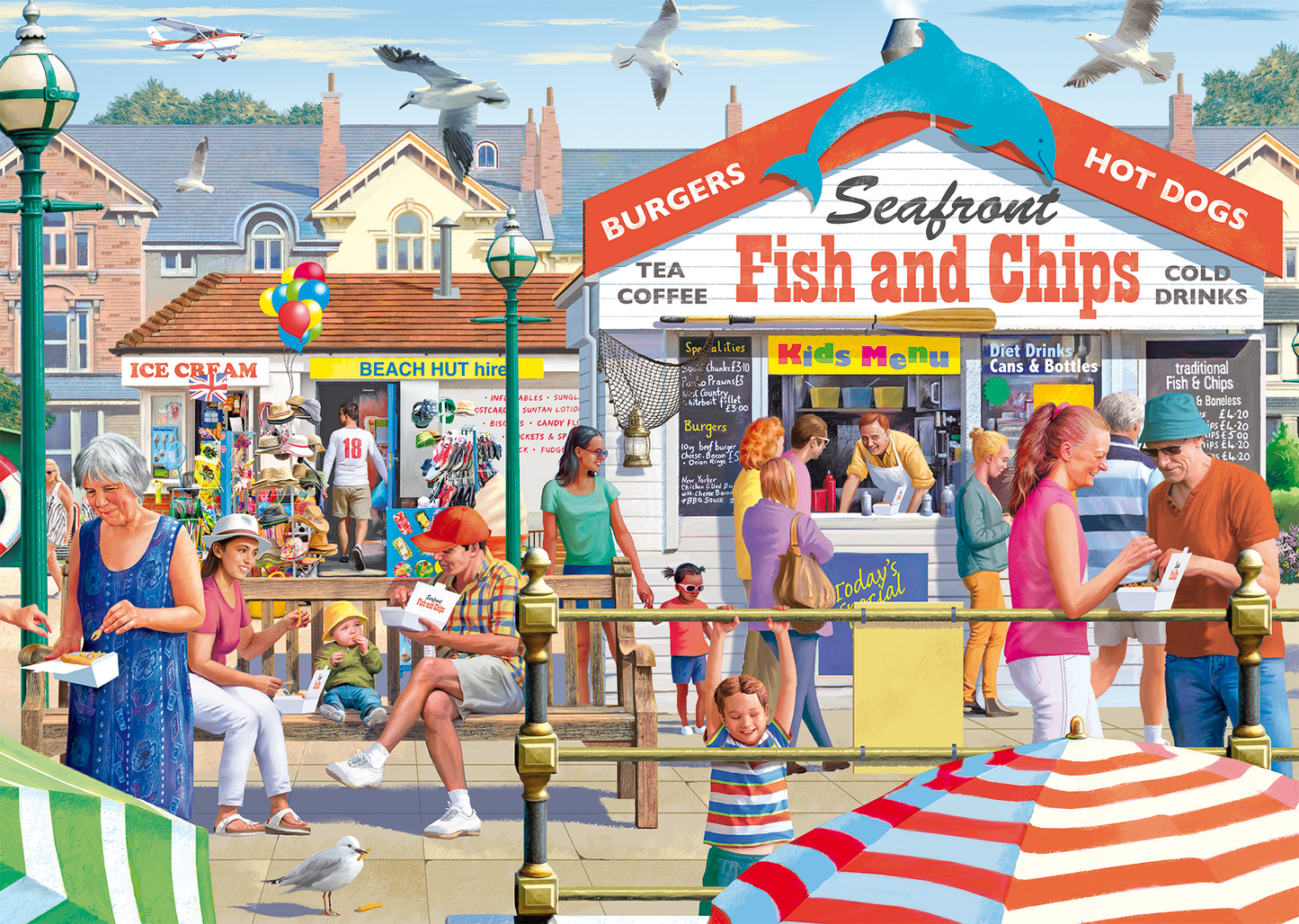 Falcon - Seaside Supper (500 pieces)