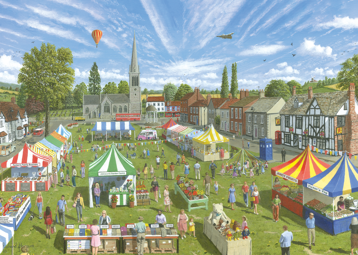 Falcon - The Village Fete (500XL pieces)
