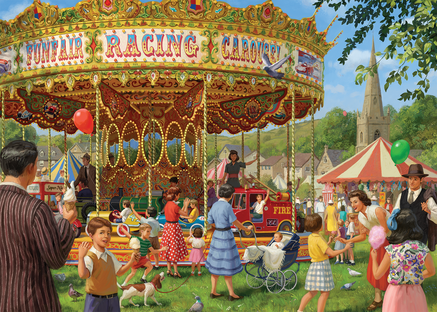 Falcon - The Carousel (1000 stukjes)