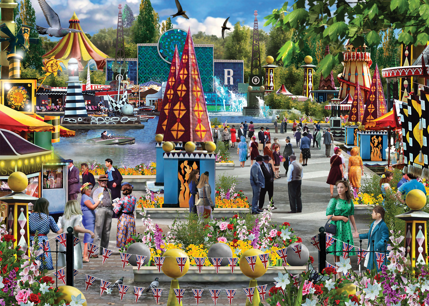 Falcon - Festival of Britain (1000 stukjes)