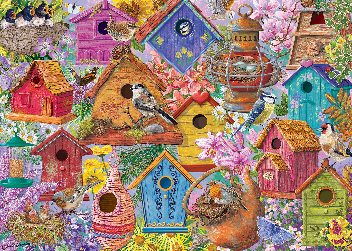 Falcon - Bird Nest Village (1000 pieces)