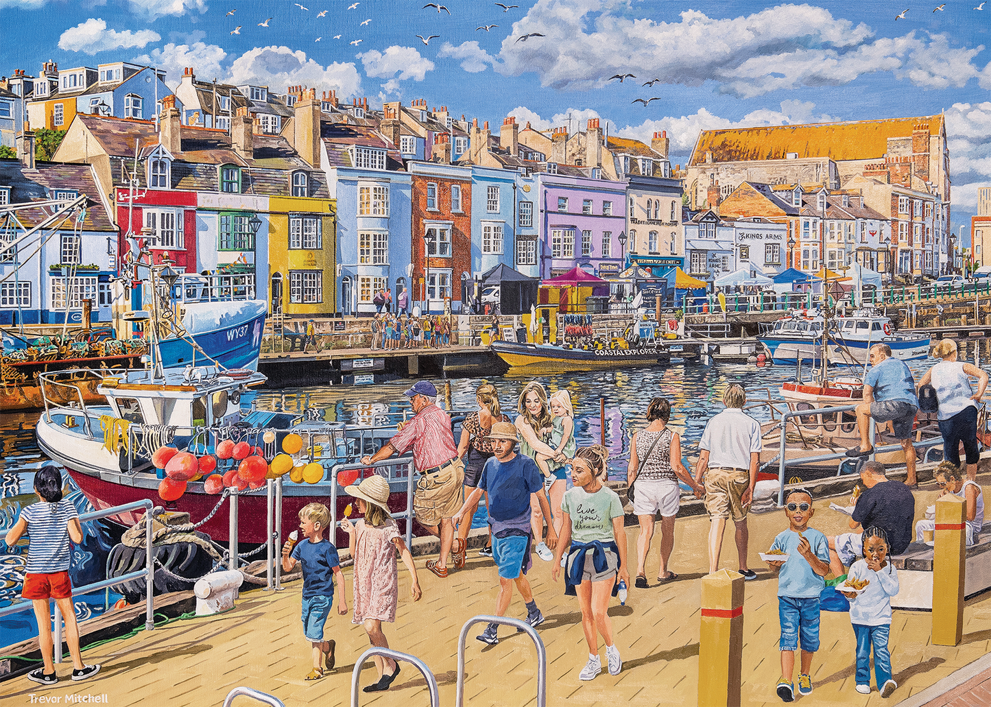 Falcon - Weymouth Harbour (1000 pieces)