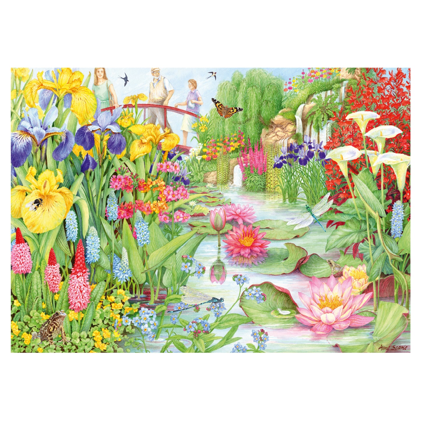 Falcon - Flower Show: The Water Garden (1000 pièces)