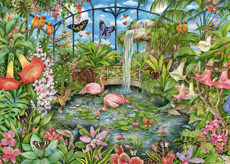 Falcon - Tropical Conservatory (1000 pièces)