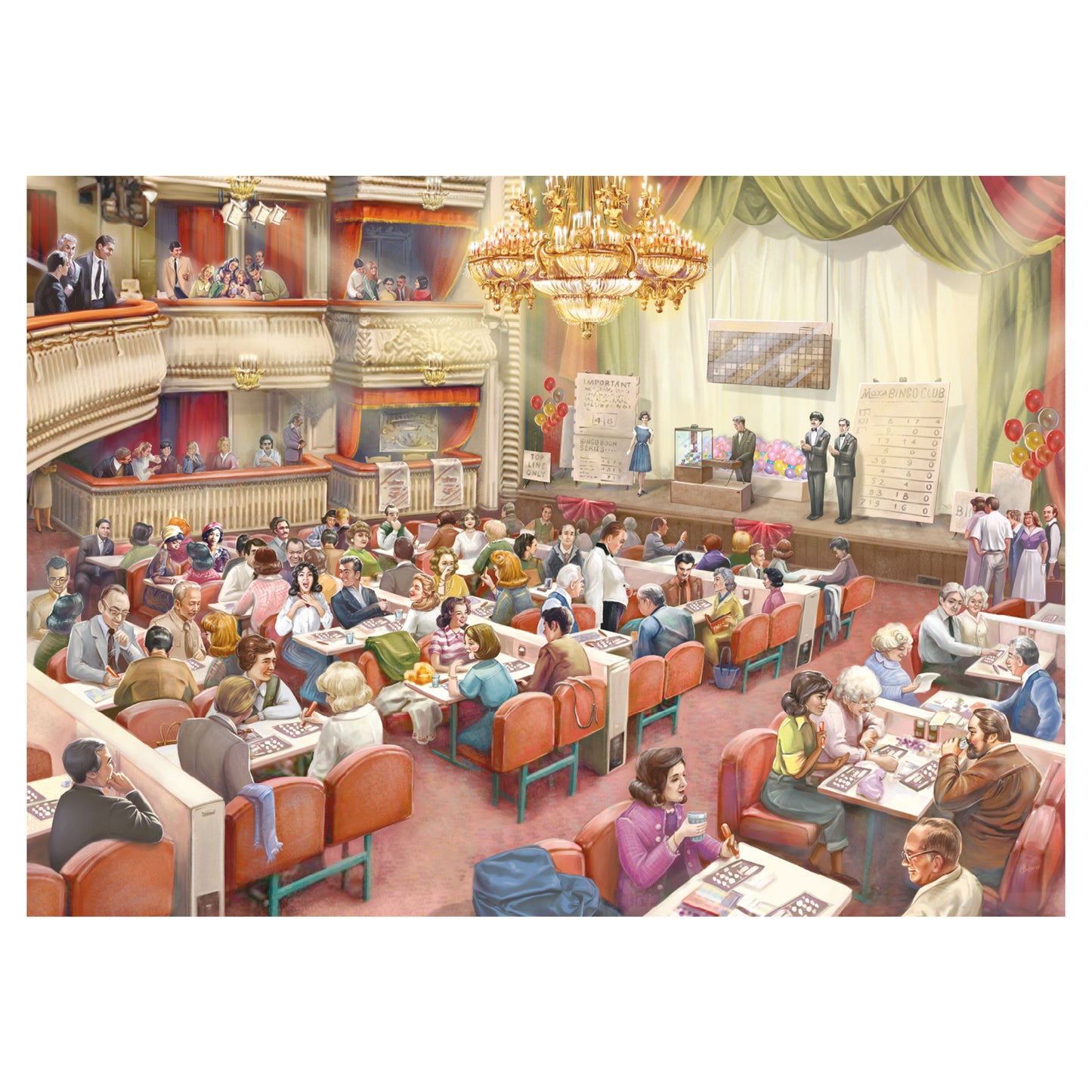 Falcon - The Bingo Hall (1000 pièces)