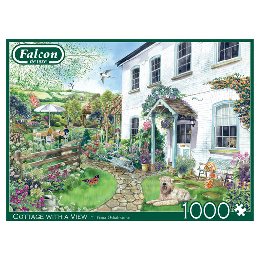 Falcon - Cottage with a View (1000 pieces) - product image - Jumboplay.com