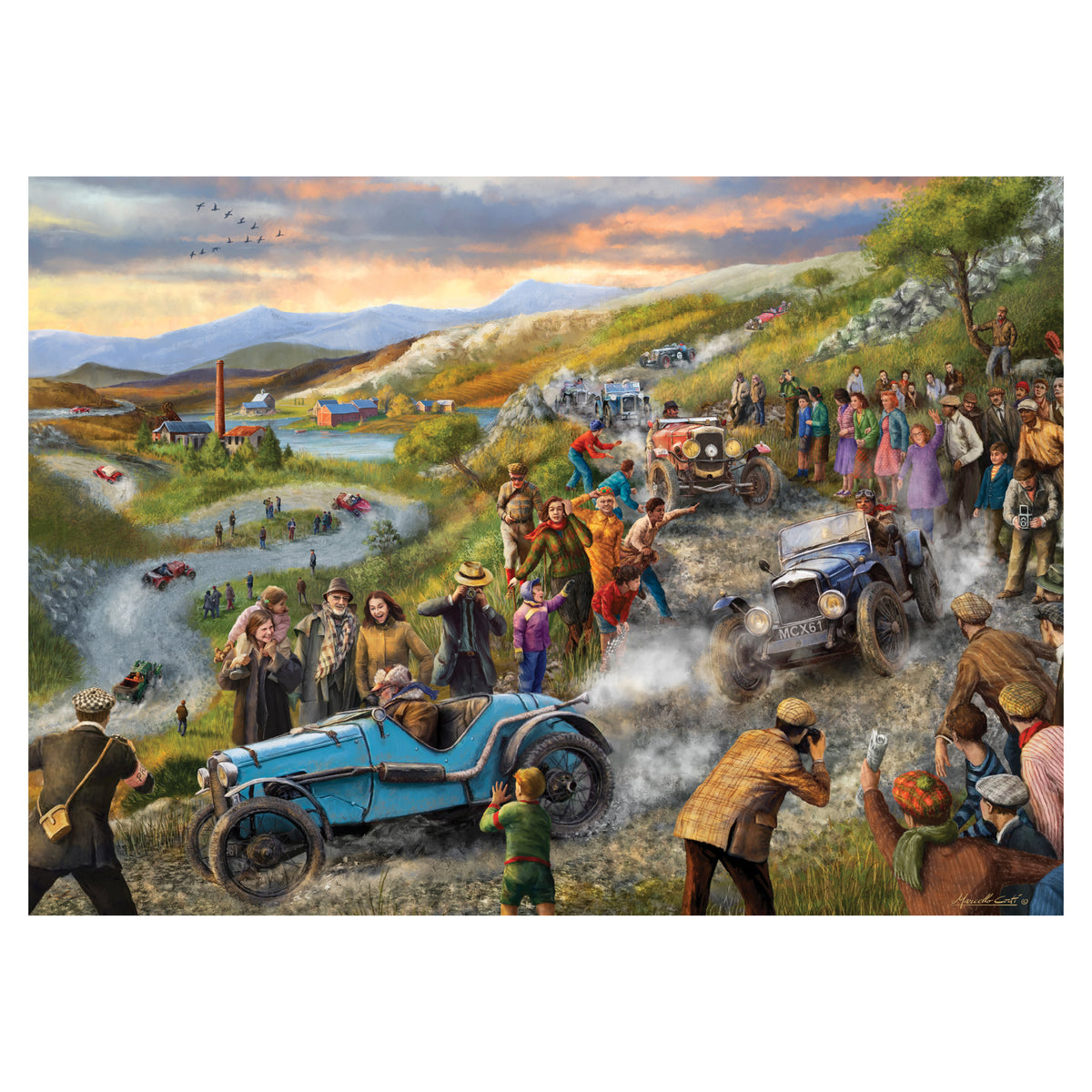 Falcon - Vintage Car Rally (1000 pieces)