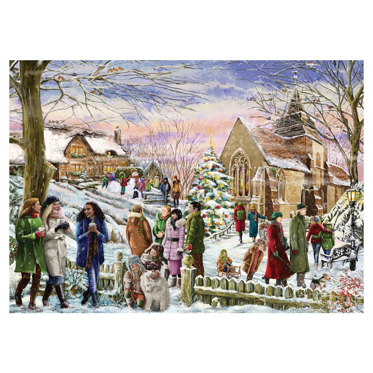 Falcon - Festive Village (1000 pieces)