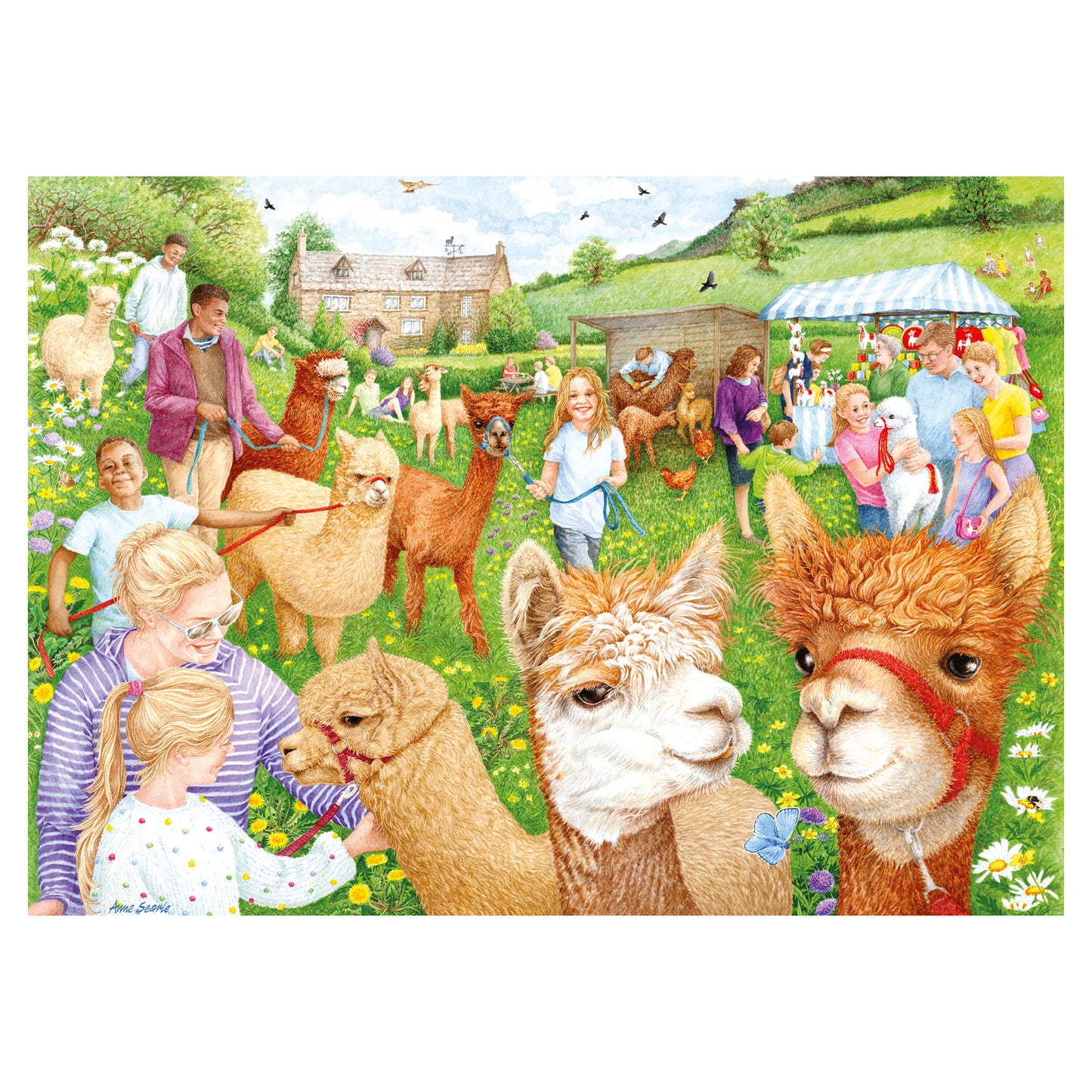 Falcon - The Alpaca Farm (1000 pieces)