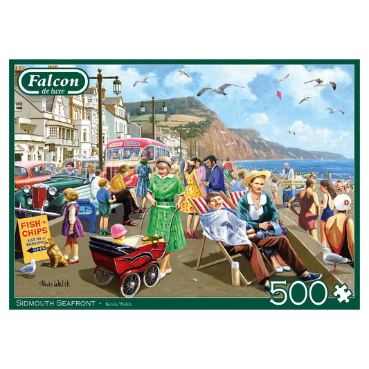 Falcon - Sidmouth Seafront (500 pieces) - product image - Jumboplay.com