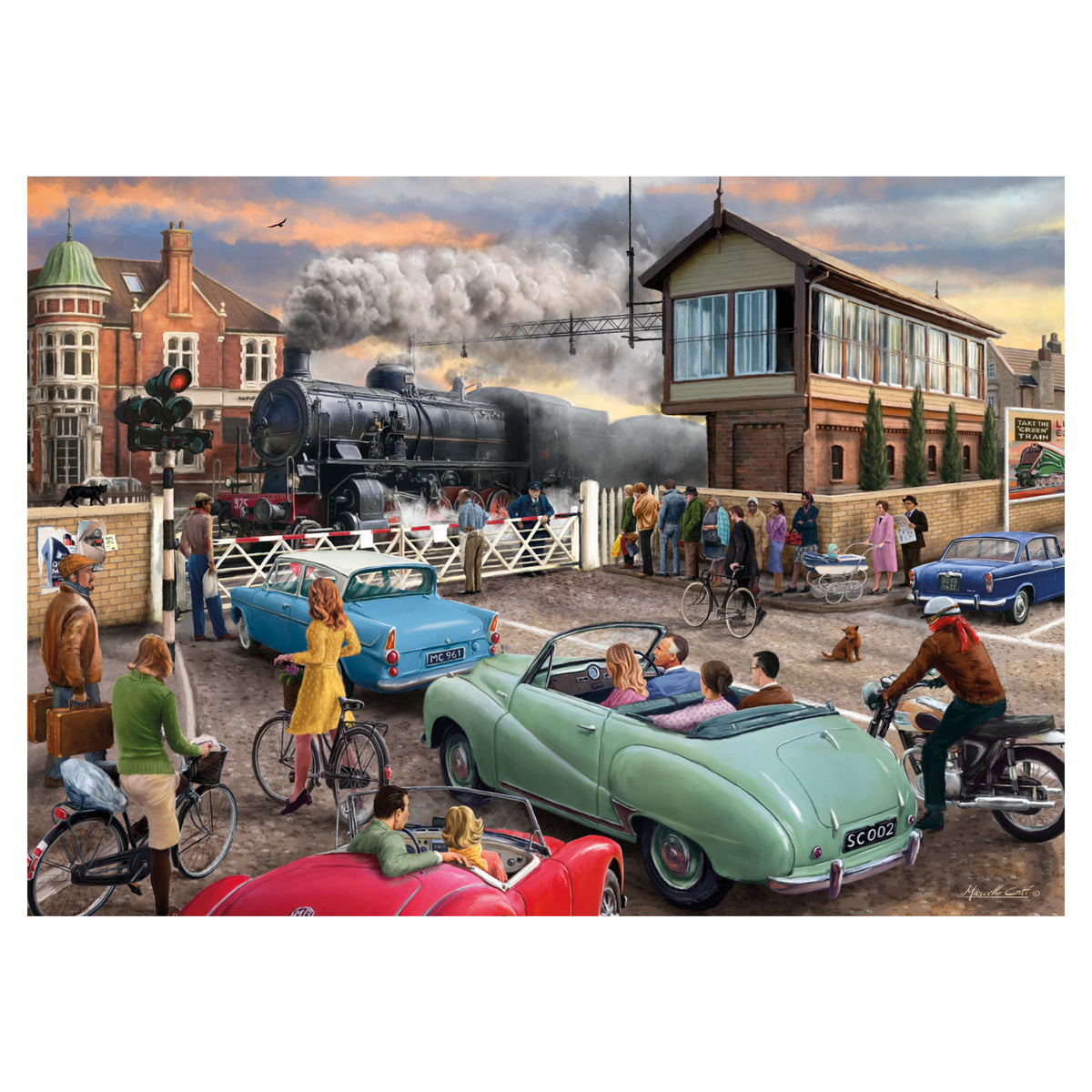 Falcon - The Level Crossing (1000 pièces)